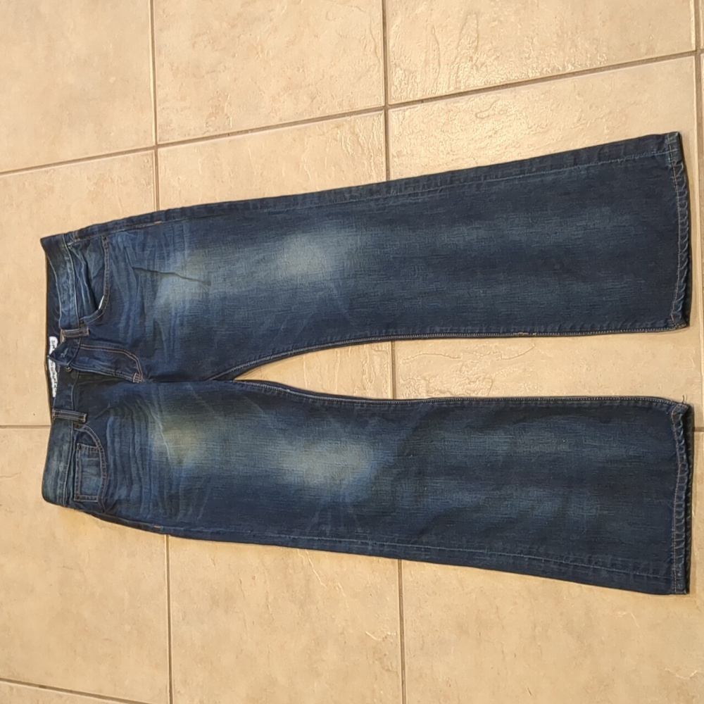 Express Men’s Rocco Slim Fit Boot Cut Straight Leg 31x32